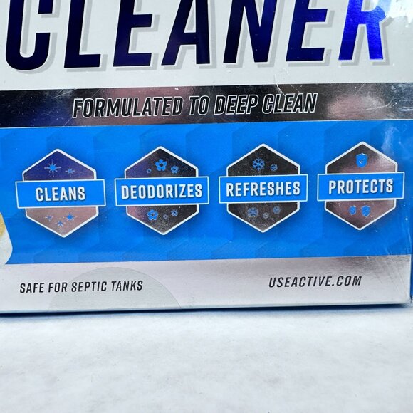 Active Disposal Cleaner 1-Year Supply 24 Tabs Cleans‎ Deodorizes NEW SEALED BOX - Picture 3 of 5
